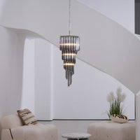 FALIERO Chandelier by Lampadom - side view