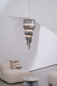 FALIERO Chandelier by Lampadom - side view