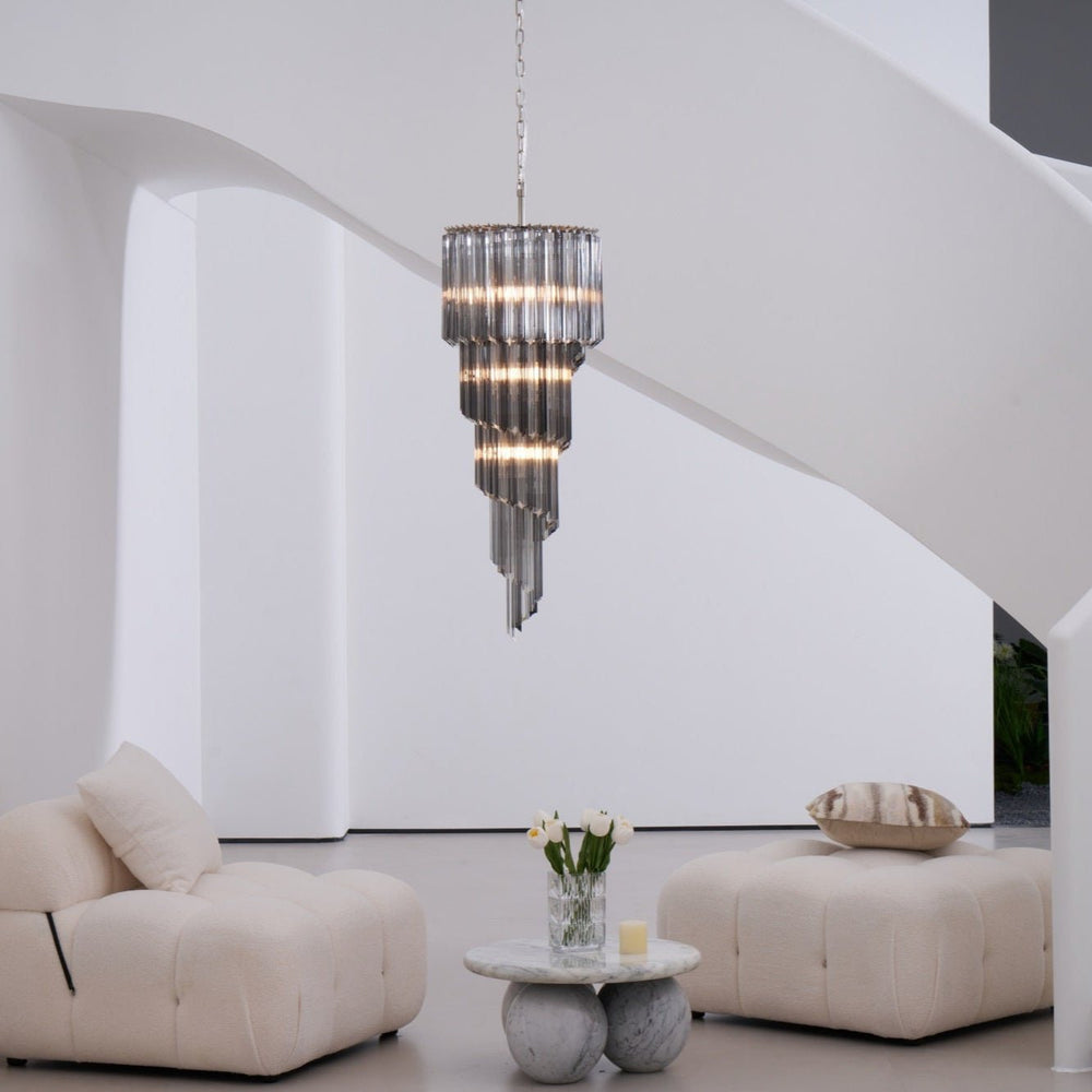 FALIERO Chandelier by Lampadom - scale reference