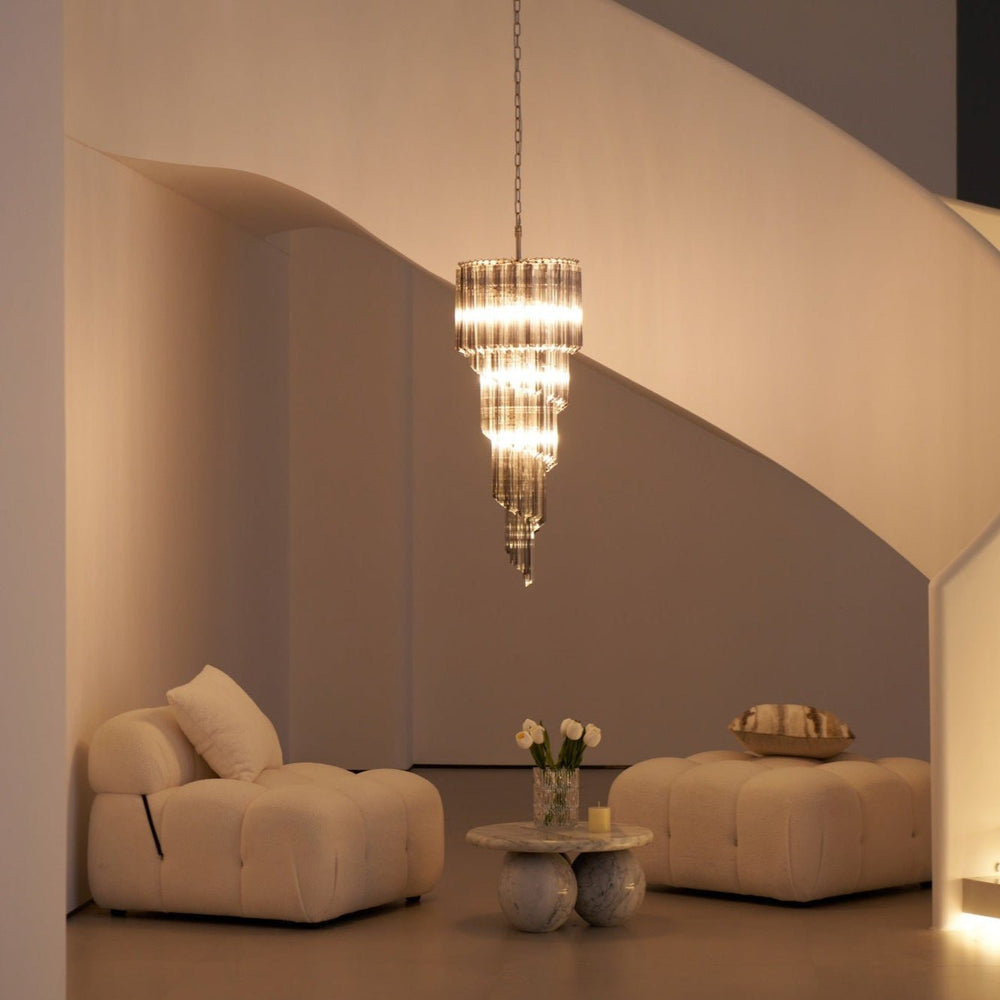 FALIERO Chandelier by Lampadom - side view