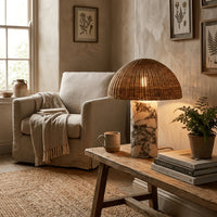 MOROCCO Woven Table Lamp