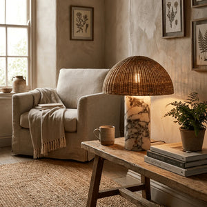 MOROCCO Woven Table Lamp