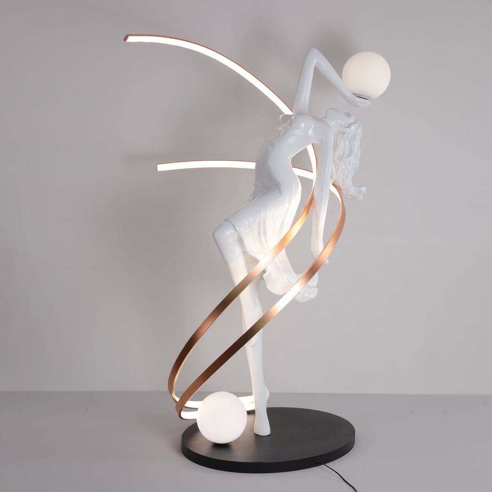 Sculpture-3 Floor Lamp in Crystal by Lampadom - view 37