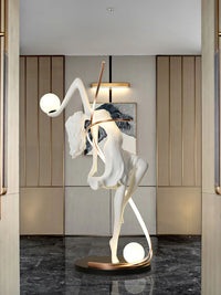 Sculpture-3 Floor Lamp in Crystal by Lampadom - view 21