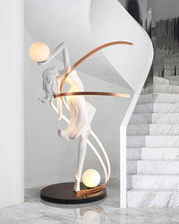 Sculpture-3 Floor Lamp in Crystal by Lampadom - view 14