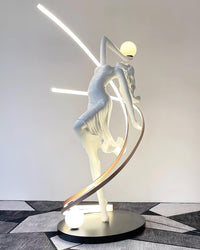 Sculpture-3 Floor Lamp in Crystal by Lampadom - view 23