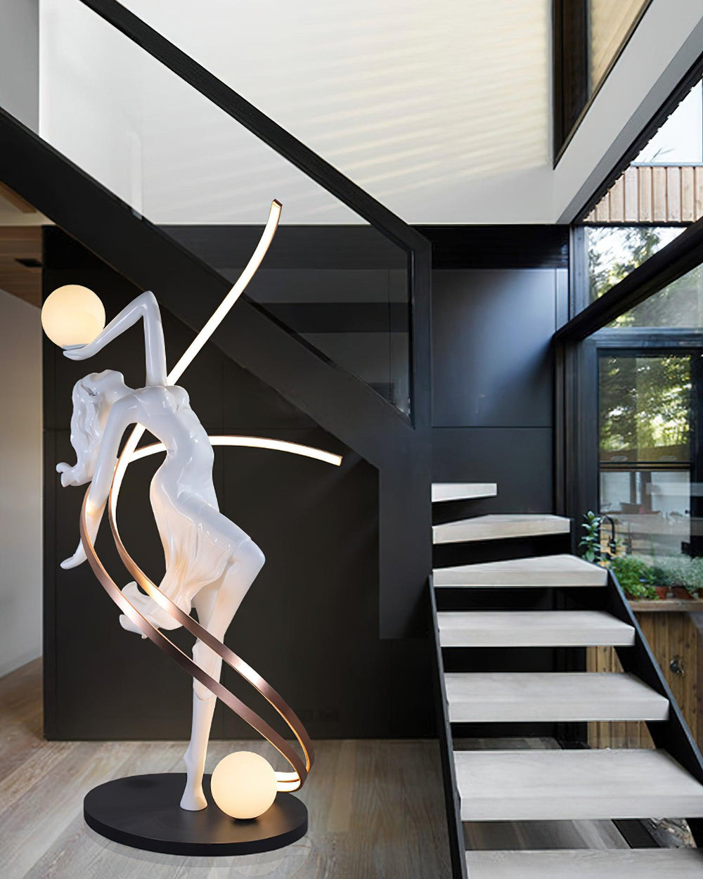 Sculpture-3 Floor Lamp in Crystal by Lampadom - view 31
