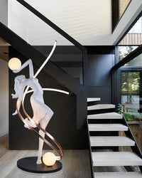 Sculpture-3 Floor Lamp in Crystal by Lampadom - view 31
