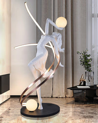Sculpture-3 Floor Lamp in Crystal by Lampadom - view 34