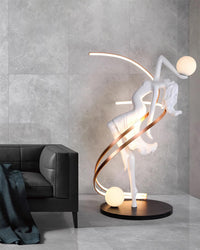 Sculpture-3 Floor Lamp in Crystal by Lampadom - view 11