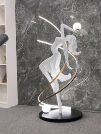 Sculpture-3 Floor Lamp in Crystal by Lampadom - view 10