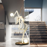 Sculpture-3 Floor Lamp in Crystal by Lampadom - view 26