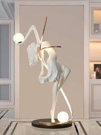 Sculpture-3 Floor Lamp in Crystal by Lampadom - view 16