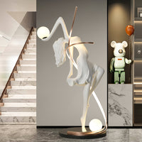 Sculpture-3 Floor Lamp in Crystal by Lampadom - view 12