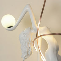 Sculpture-3 Floor Lamp in Crystal by Lampadom - view 9