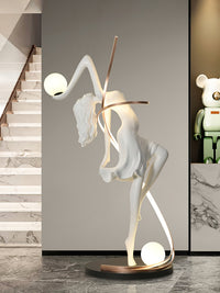 Sculpture-3 Floor Lamp in Crystal by Lampadom - view 19