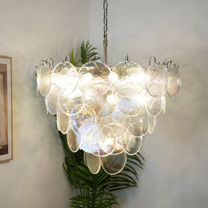 CELINA Chandelier by Lampadom - side view