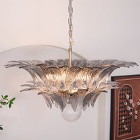 LUNETTA Chandelier by Lampadom - top view