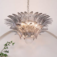 LUNETTA Chandelier by Lampadom - angle view