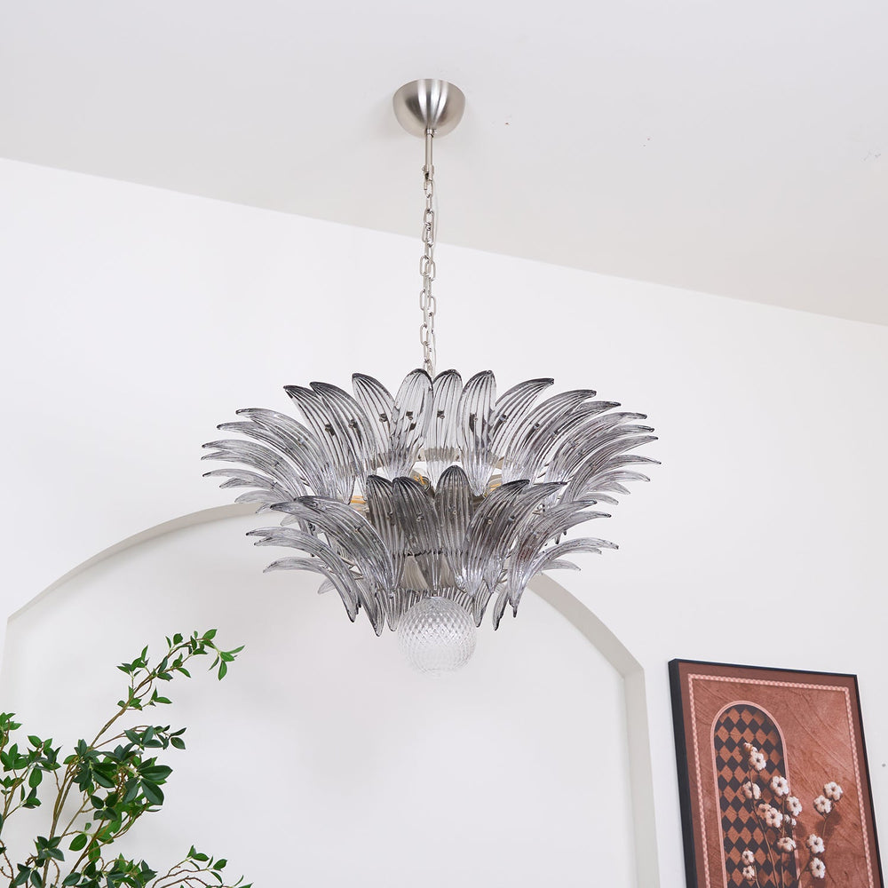 LUNETTA Chandelier by Lampadom - scale reference