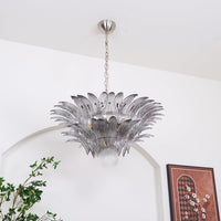 LUNETTA Chandelier by Lampadom - scale reference
