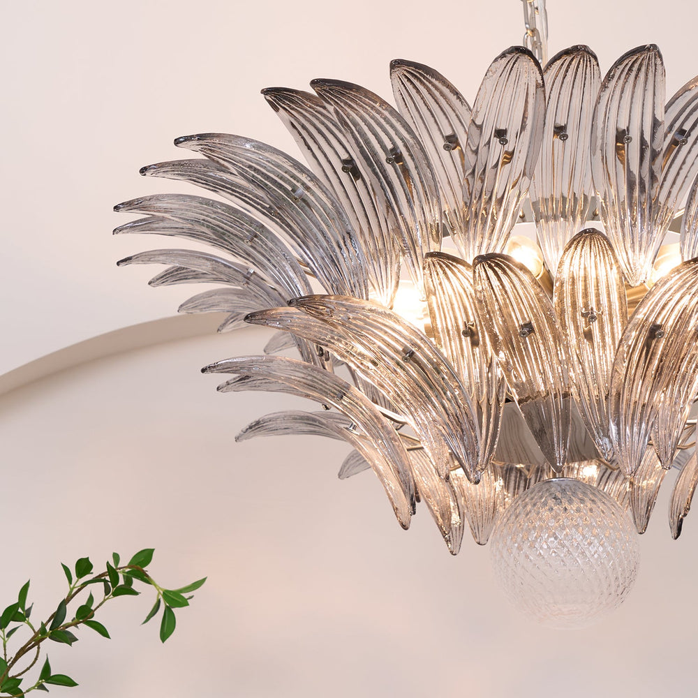 LUNETTA Chandelier by Lampadom - top view