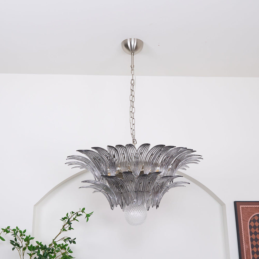 LUNETTA Chandelier by Lampadom - angle view