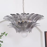LUNETTA Chandelier by Lampadom - side view