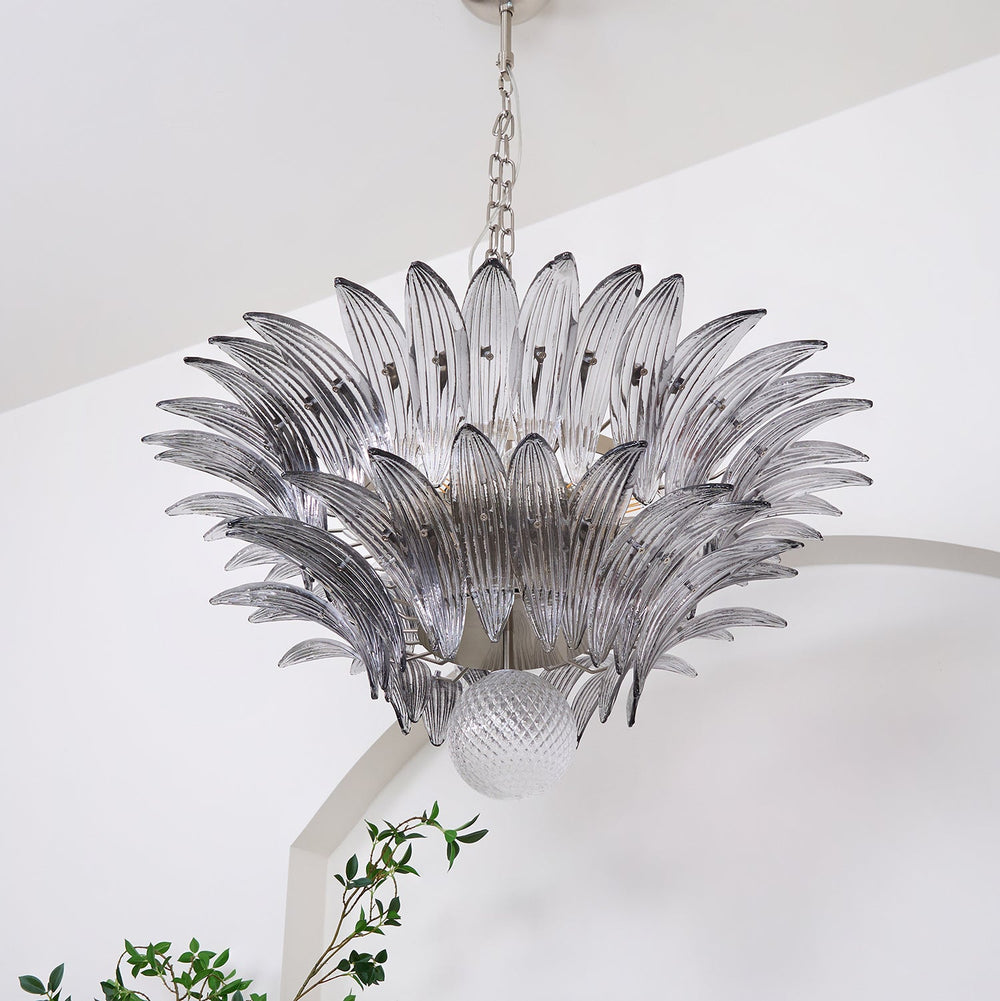 LUNETTA Chandelier by Lampadom - scale reference