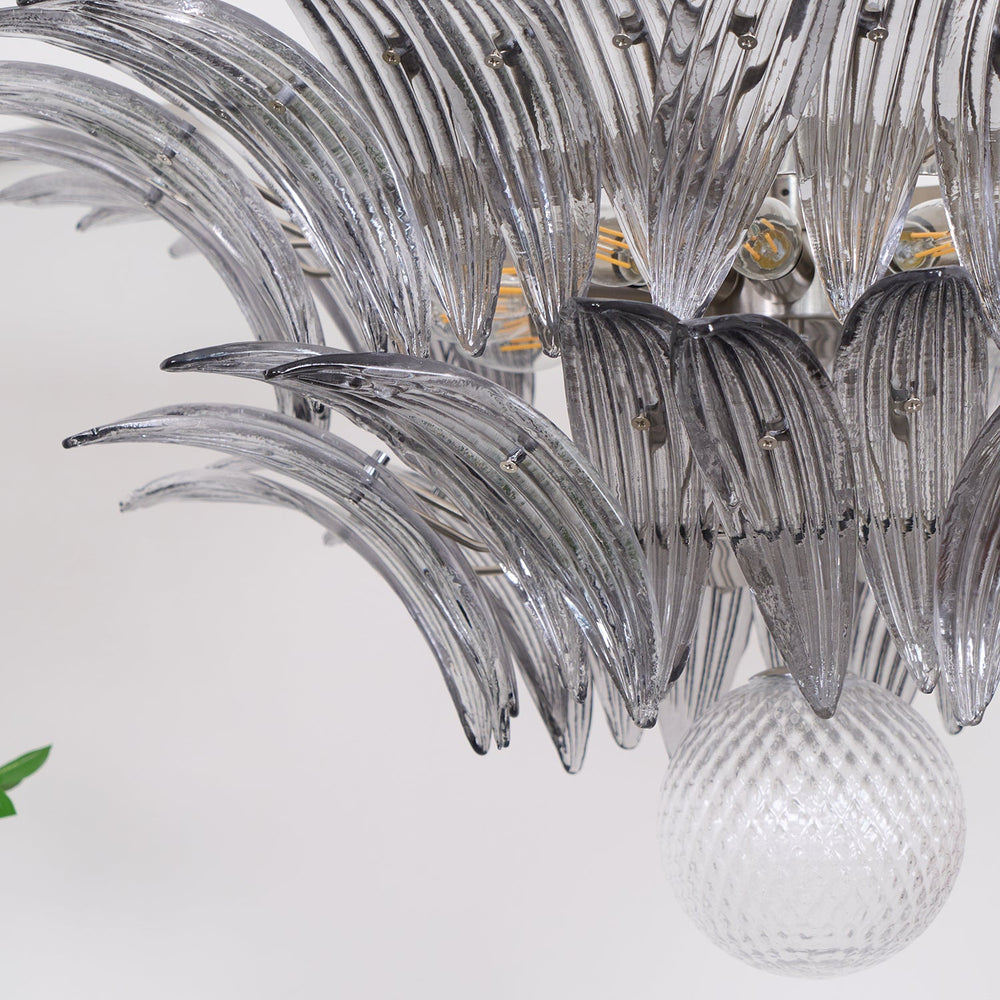 LUNETTA Chandelier by Lampadom - top view