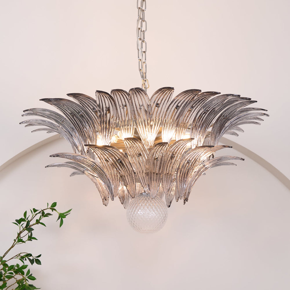 LUNETTA Chandelier by Lampadom - side view