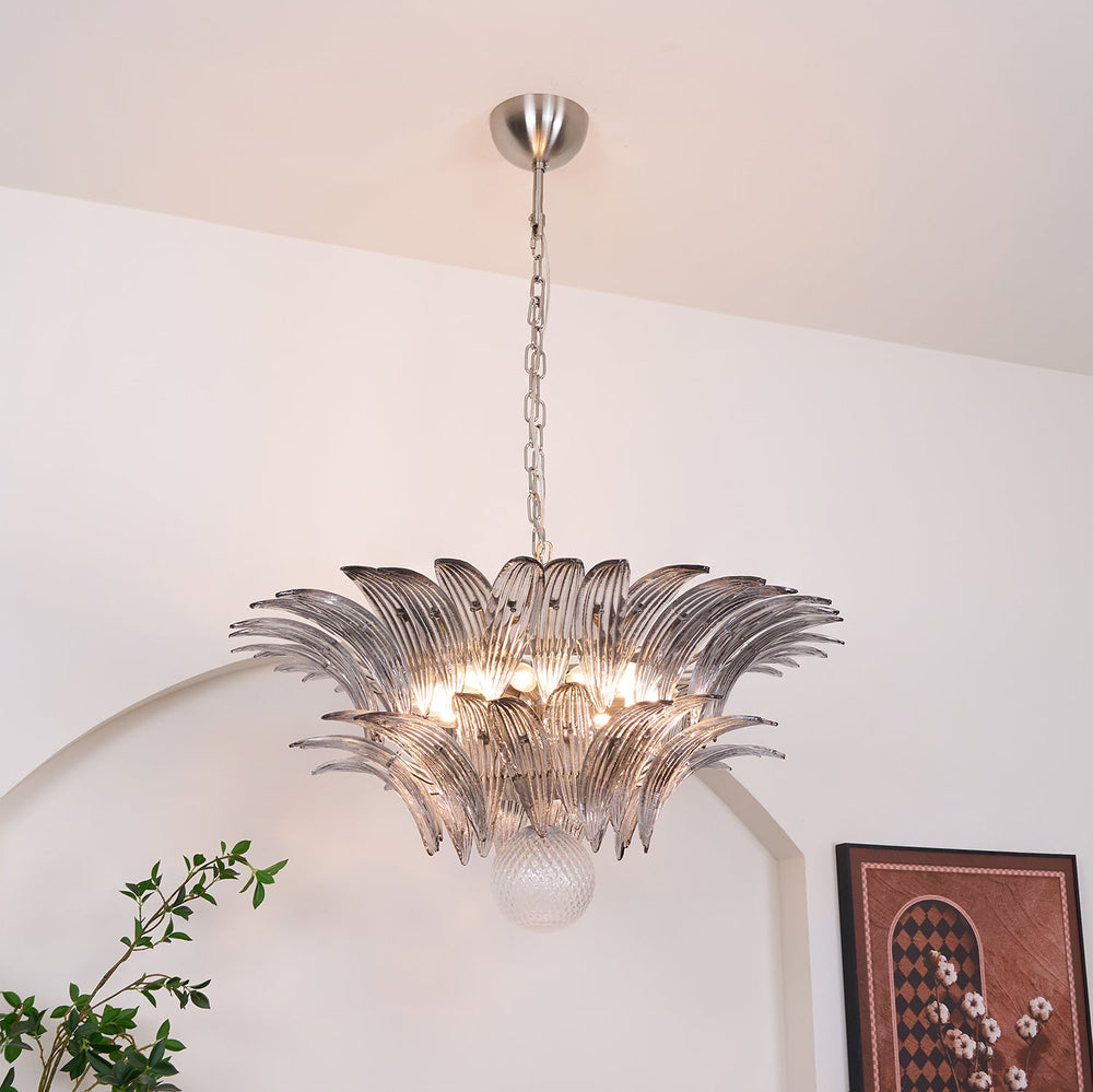 LUNETTA Chandelier by Lampadom - top view
