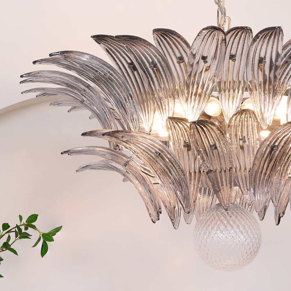LUNETTA Chandelier by Lampadom - scale reference