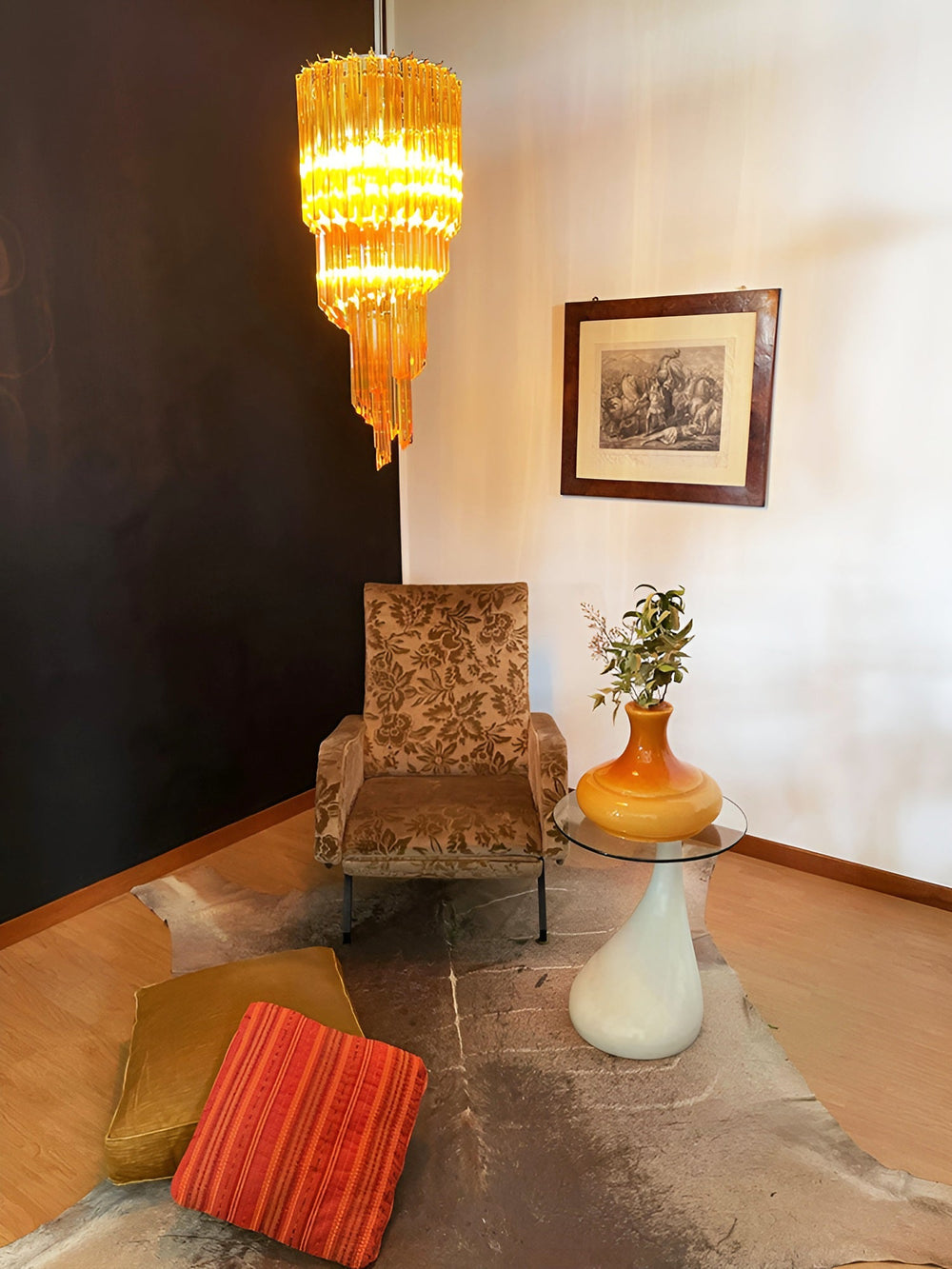 DOGARESSA Chandelier by Lampadom - angle view
