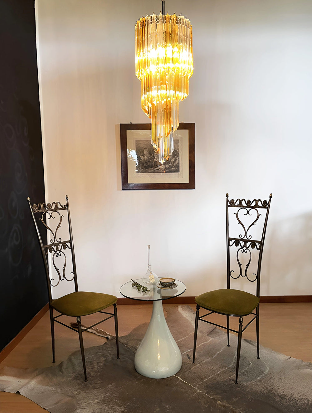 DOGARESSA Chandelier by Lampadom - close-up