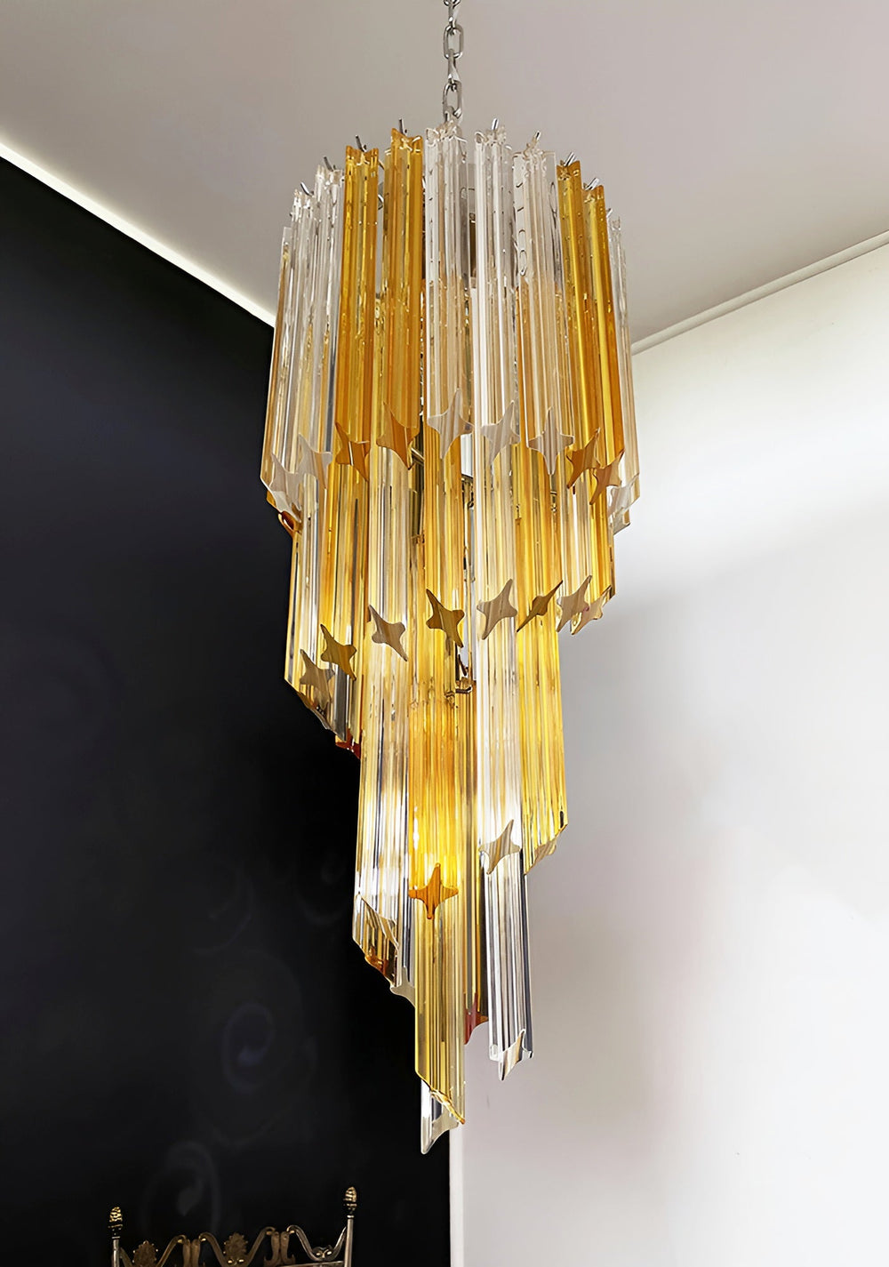 DOGARESSA Chandelier by Lampadom - top view