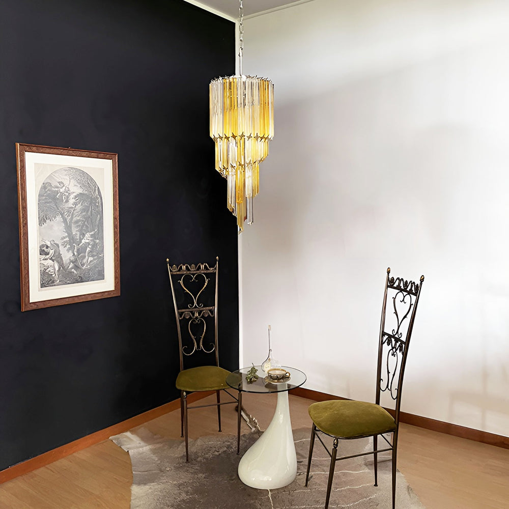 DOGARESSA Chandelier by Lampadom - side view