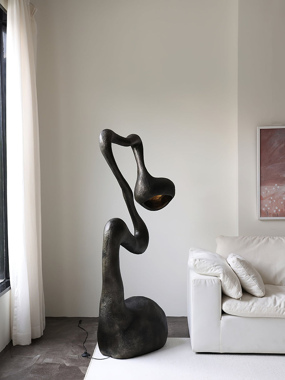 Sculpture-9 Floor Lamp in Crystal by Lampadom - view 10