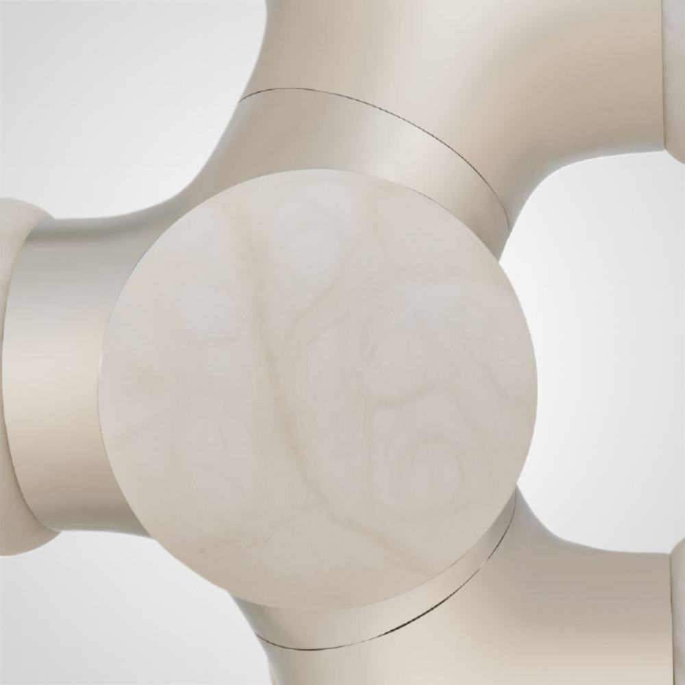 LEON Floor Lamp Floor Lamp in Alabaster by Lampadom - scale reference