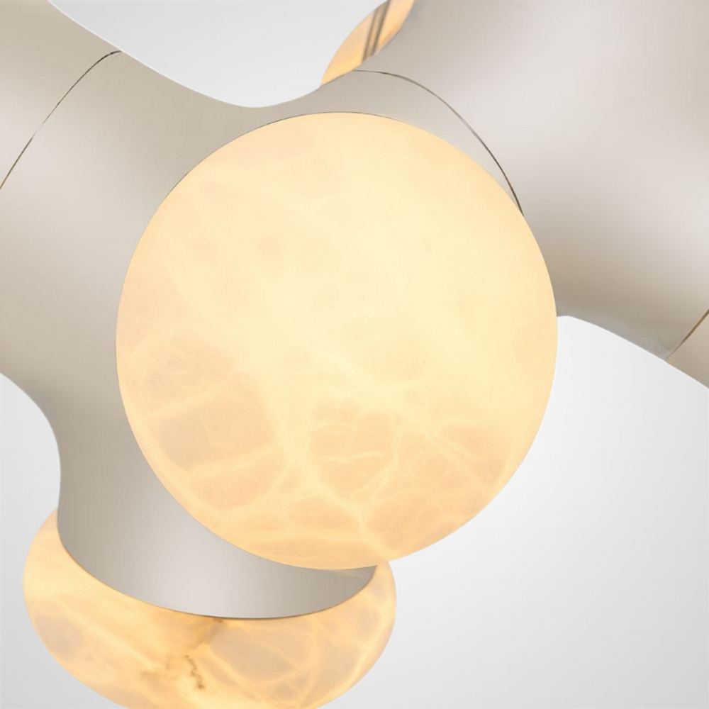 LEON Linear Chandelier by Lampadom - detail view