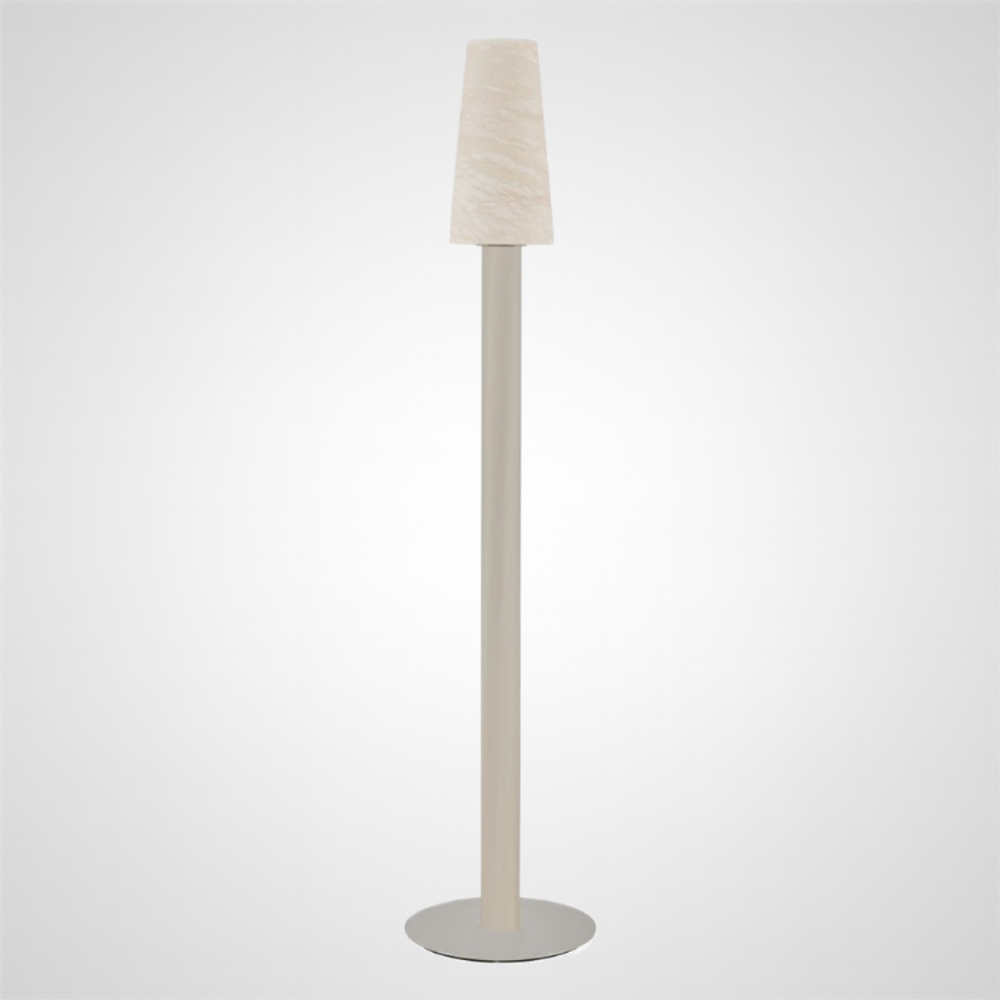 LUCIAN Floor Lamp Floor Lamp in Alabaster by Lampadom - ambient shot