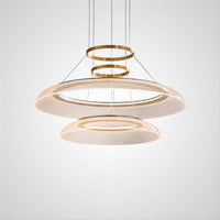 VIDIA Ring Chandelier by Lampadom - top view