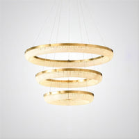 CARMEN Ring Chandelier by Lampadom - side view