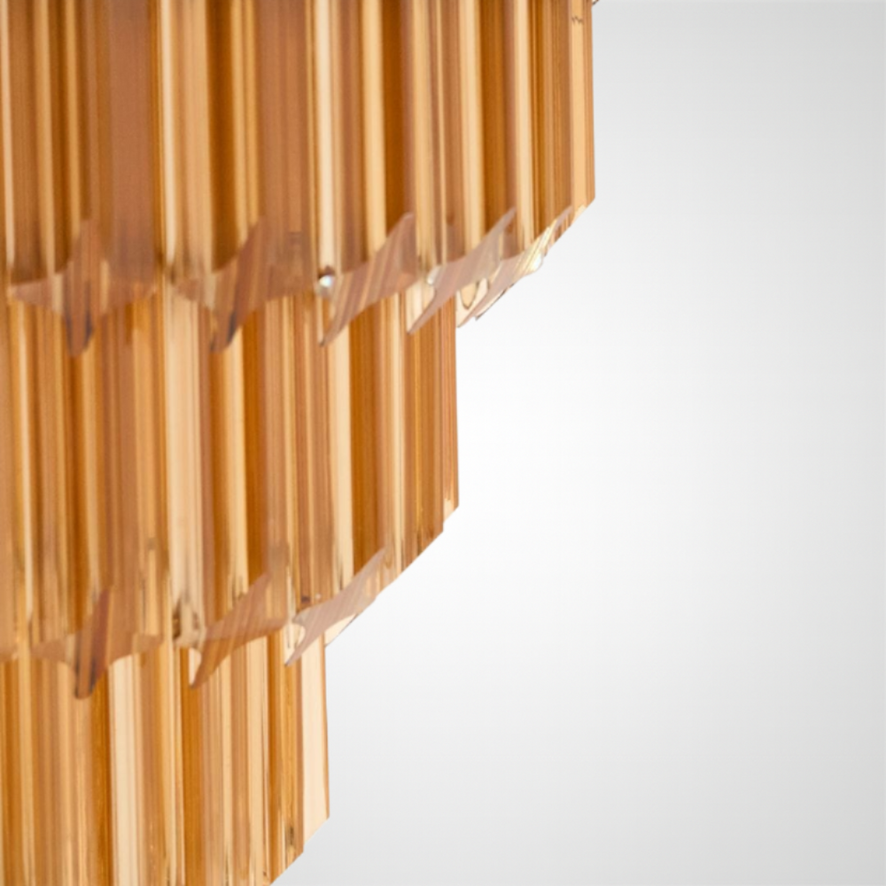 RAPHAEL Chandelier Chandelier in Glass by Lampadom - close-up