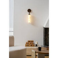 HELIX - A Alabaster Wall Light