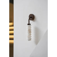 HELIX - A Alabaster Wall Light