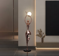 Sculpture-10 Floor Lamp in Crystal by Lampadom - view 11