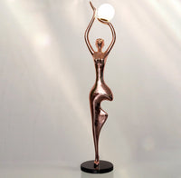 Sculpture-10 Floor Lamp in Crystal by Lampadom - view 10