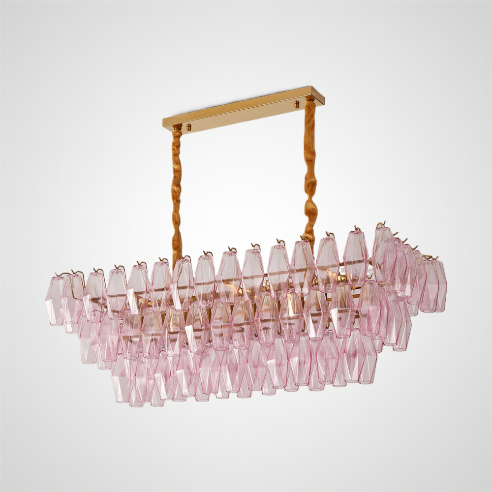 VENEZIA Linear Chandelier by Lampadom - view 10