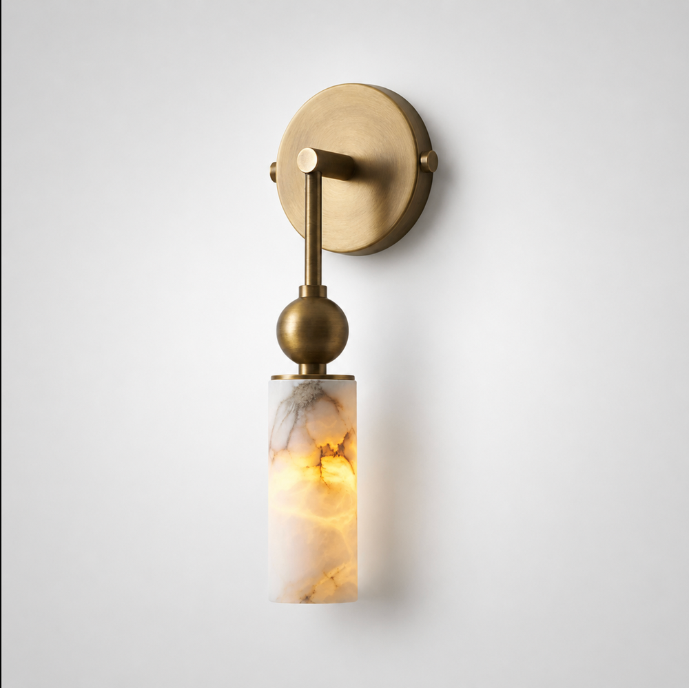 Harlin Alabaster Wall Light